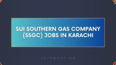 Sui Southern Gas Company (SSGC) Jobs in Karachi