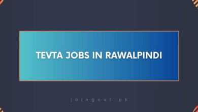 TEVTA Jobs in Rawalpindi
