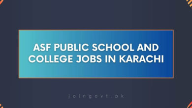 ASF Public School and College Jobs in Karachi