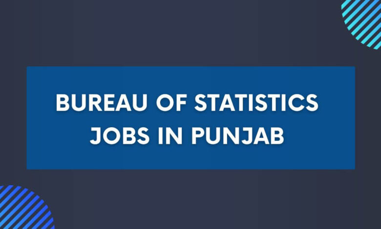 Bureau of Statistics Jobs in Punjab