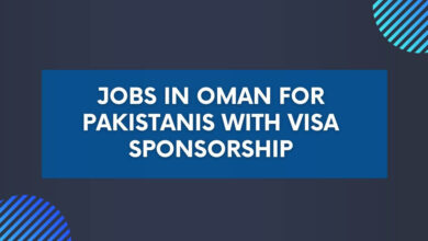 Jobs in Oman for Pakistanis with Visa Sponsorship