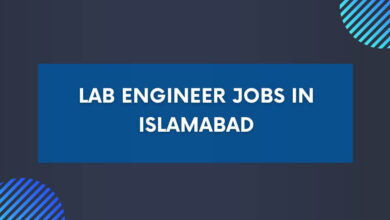 Lab Engineer Jobs in Islamabad