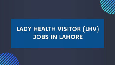 Lady Health Visitor (LHV) Jobs in Lahore