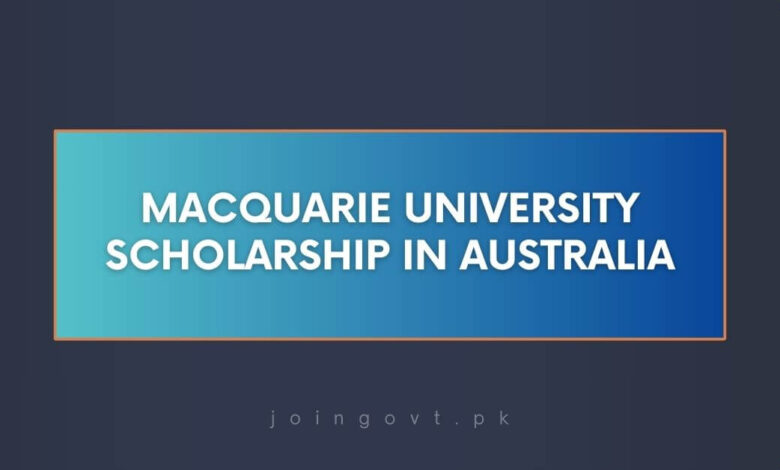 Macquarie University Scholarship in Australia