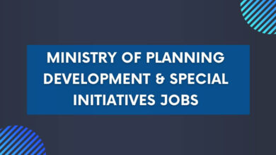 Ministry of Planning Development & Special Initiatives Jobs