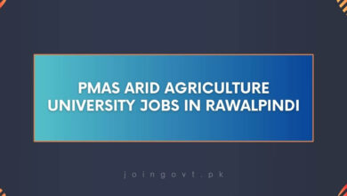 PMAS Arid Agriculture University Jobs in Rawalpindi