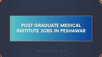 Post Graduate Medical Institute Jobs in Peshawar