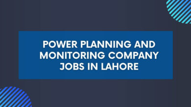 Power Planning and Monitoring Company Jobs in Lahore