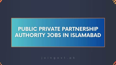 Public Private Partnership Authority Jobs in Islamabad