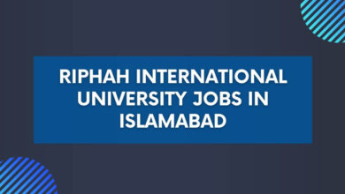 Riphah International University Jobs in Islamabad