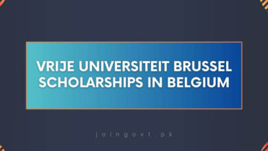 Vrije Universiteit Brussel Scholarships in Belgium