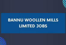 Bannu Woollen Mills Limited Jobs