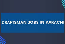 Draftsman Jobs in Karachi