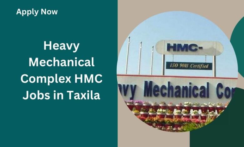 Heavy Mechanical Complex HMC Jobs in Taxila