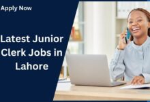 Latest Junior Clerk Jobs in Lahore