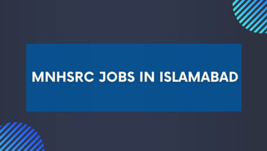 MNHSRC Jobs in Islamabad