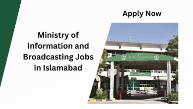 Ministry of Information and Broadcasting Jobs in Islamabad