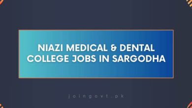 Niazi Medical & Dental College Jobs in Sargodha