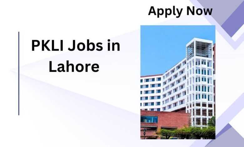 PKLI Jobs in Lahore