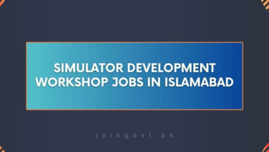 Simulator Development Workshop Jobs in Islamabad