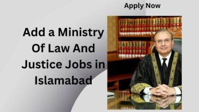 Ministry Of Law And Justice Jobs in Islamabad