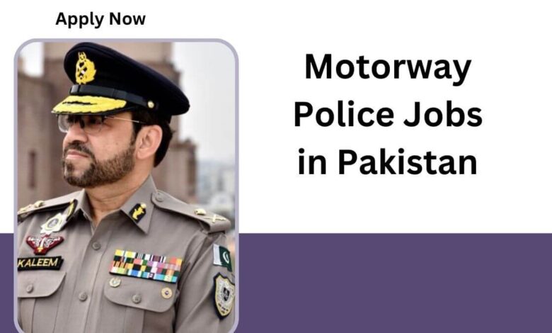 Motorway Police Jobs in Pakistan